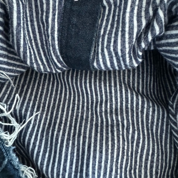 FairPlay Denim Jacket with Frayed Hems - Picture 6 of 6